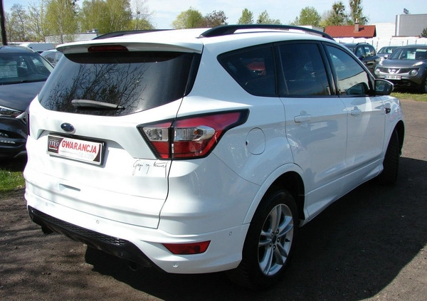 Ford Kuga cena 83900 przebieg: 156000, rok produkcji 2018 z Kańczuga małe 379